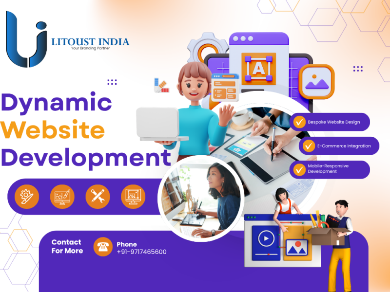 Professional Dynamic Website Development Services in India