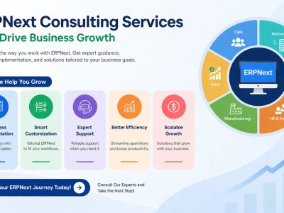 ERPNext Consulting Services that Drive Business Growth with Ksolves