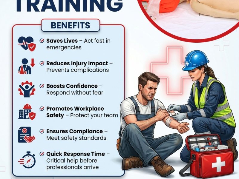 First aid training for employees