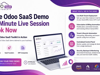 Free Odoo SaaS Demo 30 Minute Live Session Book Now