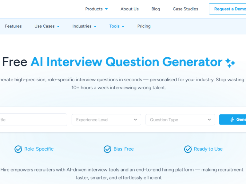 The Smartest Way to Prepare for Interviews — BizHire AI Tool