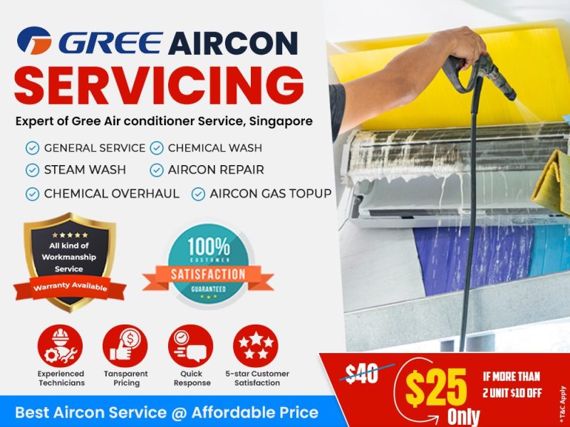 Gree Aircon Servicing