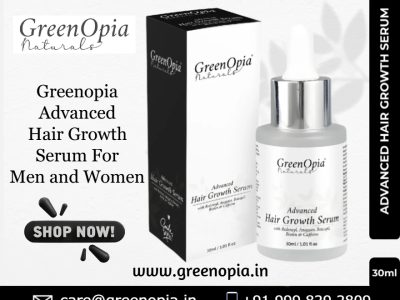 Greenopia Advanced Hair Growth Serum For Men and Women - Greenopia