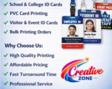 Lanyards and Tags | School ID Cards at Rs. 20/-| call now | Creative Zone | 439