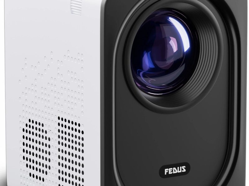 FEDUS Smart LED Projector – Home, Office & Outdoor Entertainment