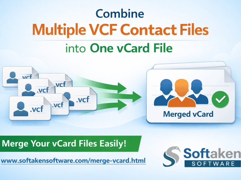 Organize Contact Lists by Merging VCF Files