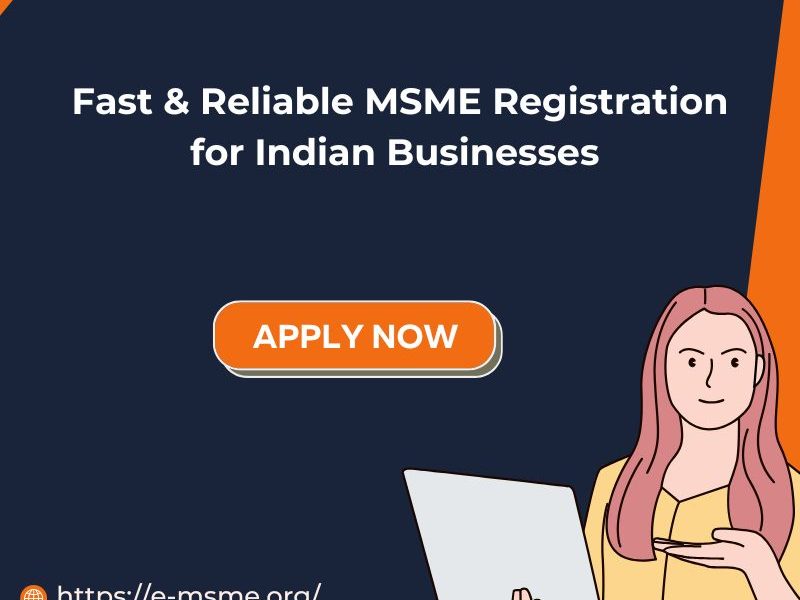 Fast & Reliable MSME Registration for Indian Businesses