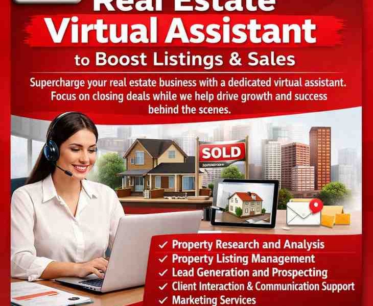 Hire a Virtual Assistant for Real Estate Success