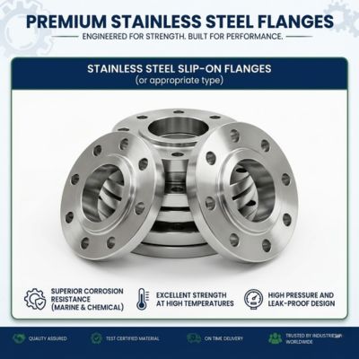 Buy High-Quality Stainless Steel Flanges for Industrial Strength and Long-Lasting Performance