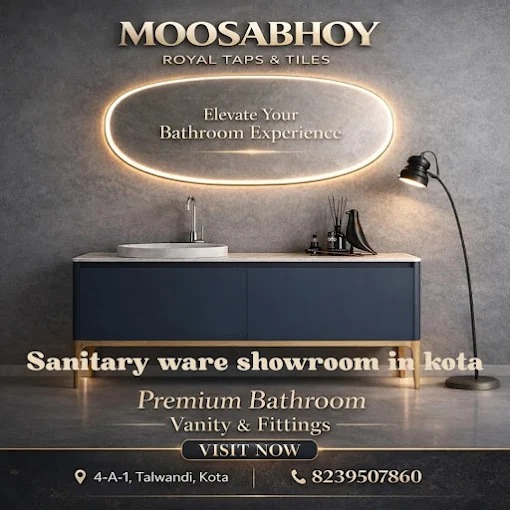 Best Tiles Shop in Kota | Moosabhoy Royal Taps and Tiles