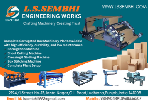 Corrugation Machine and Box Making Machinery Manufacturers In Ludhiana, Amritsar, Punjab India