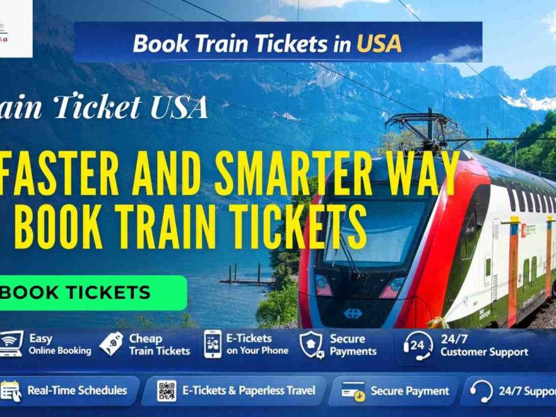 Book Affordable Train Tickets USA Online