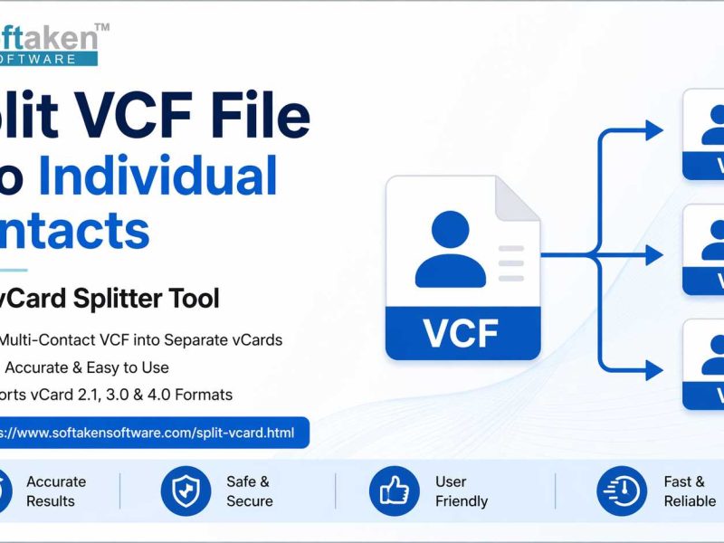 Convert Single VCF into Multiple Contact Files Easily