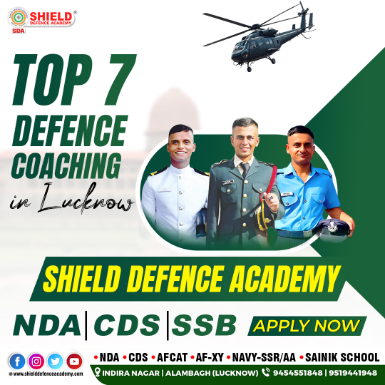 Top 7 Defence Coaching Institutes in Lucknow | Shield Defence Academy