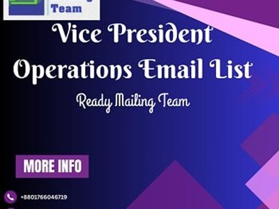 Connect with Top Decision-Makers Using Ready Mailing Team’s VP of Operations Email Address List