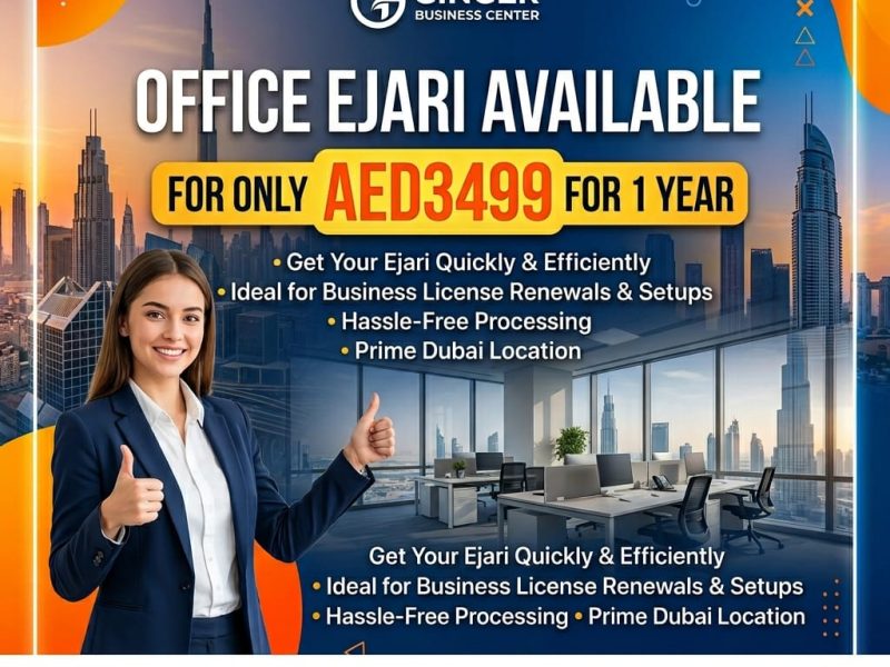Ejari Available For 1 Year With free inspections