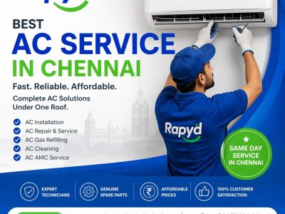Rapyd Service – Best AC Service in Chennai | Expert AC Repair & Installation