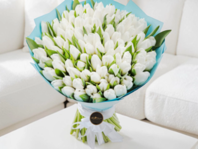 Mother's Day White Miracle Flowers — Pure & Elegant Floral Gift