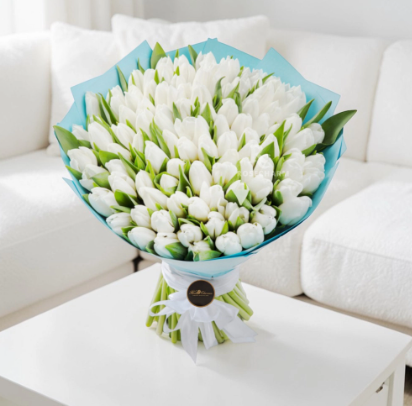 Mother's Day White Miracle Flowers — Pure & Elegant Floral Gift