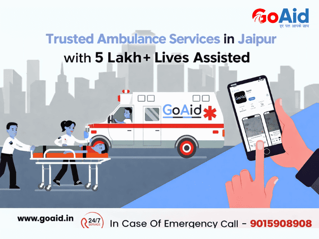 Trusted Ambulance Services in Jaipur with 5 Lakh+ Lives Assisted