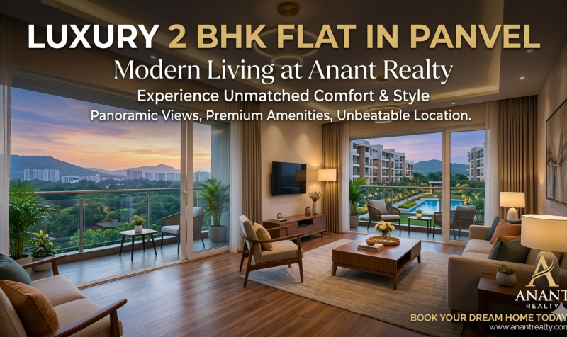 Luxury 2 BHK Flat in Panvel | Modern Living at Anant Realty
