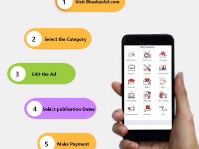 Easy Newspaper Ad Booking Online | Classified & Display Ads | BhaskarAd