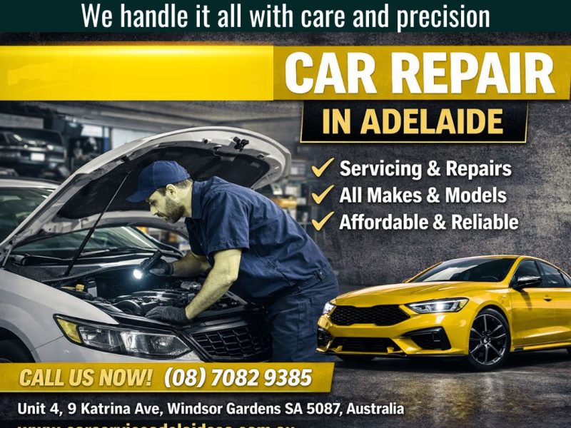 The Best Car Repair Service in Adelaide- Book Now