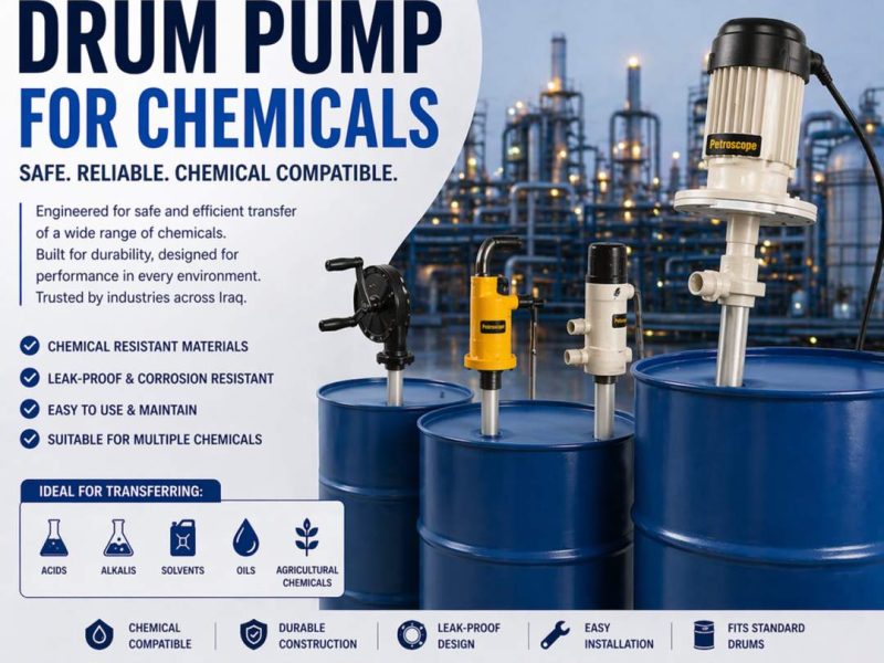 Drum Pump for Chemicals Safety Tips for Warehouse Use