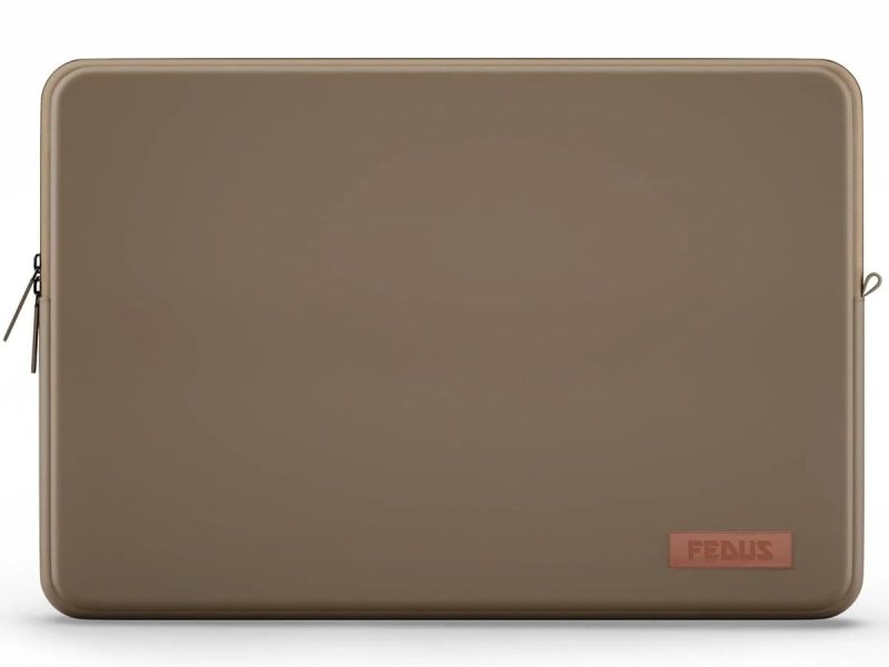 FEDUS MONARC Designer Premium Vegan Leather Laptop Sleeve Bag Case, Shockproof Office Laptop Cover Pouch Accessories Carrying Bag for MacBook, HP, Dell, Lenovo, Asus for Men & Women