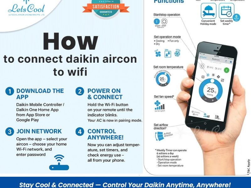 How to Connect Your Daikin Aircon to Wi-Fi