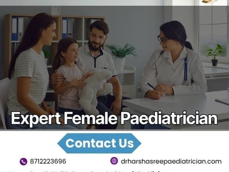 Female Paediatrician Kondapur Hyderabad | Dr Harshasree Paediatrician