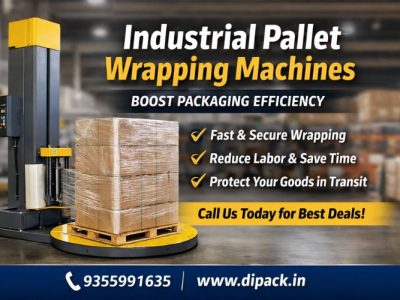 Industrial Pallet Wrapping Machines – Boost Packaging Efficiency