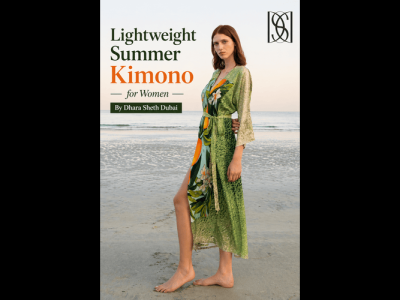 Lightweight Summer Kimono for Effortless Style | Dhara Sheth Dubai