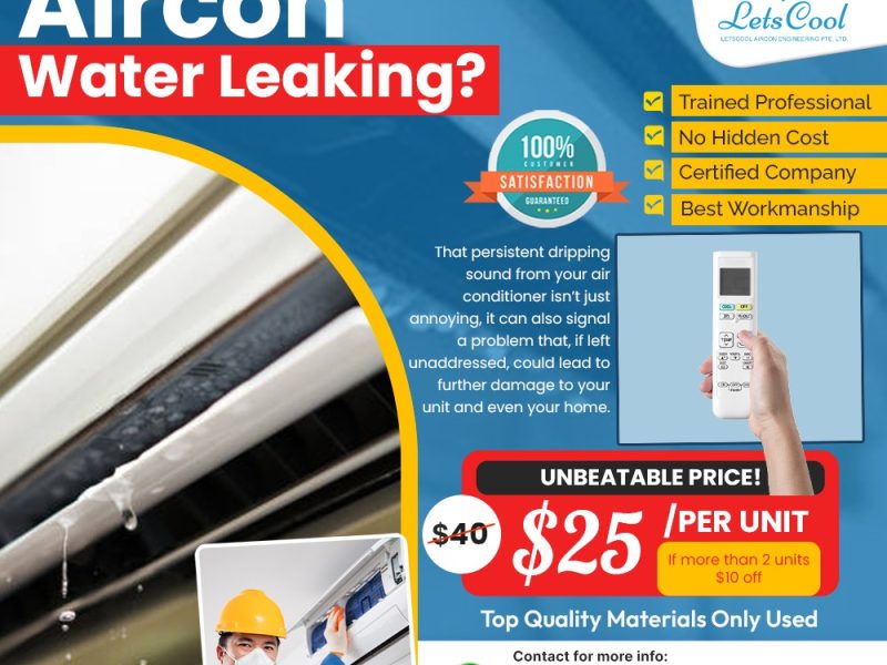 Midea Aircon Water Leaking