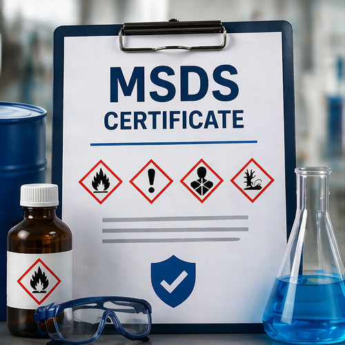 MSDS Certificate: Complete Guide to Product Safety Documentation Requirements