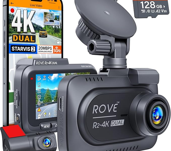 Compact & Powerful Mini Dash Cam – Capture Every Drive with ROVE