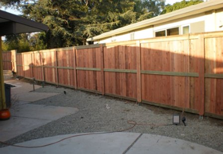 Redwood Fencing in Brea