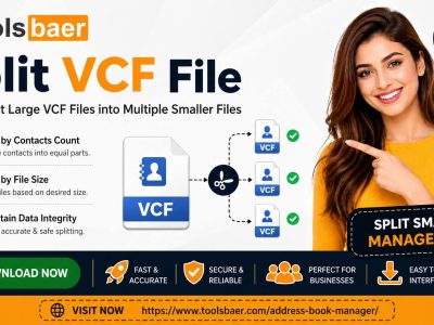 Quickly Divide One VCF File into Multiple Contact Files