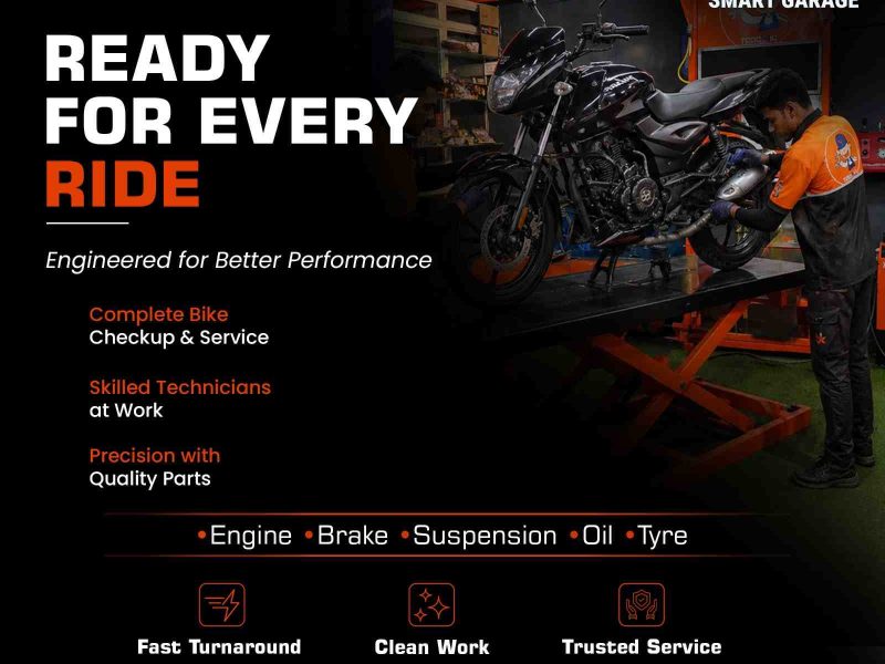 Trusted Two Wheeler Workshop Near Me