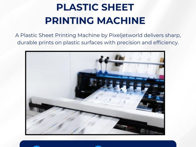 High-Performance Plastic Sheet Printing Machine for Businesses