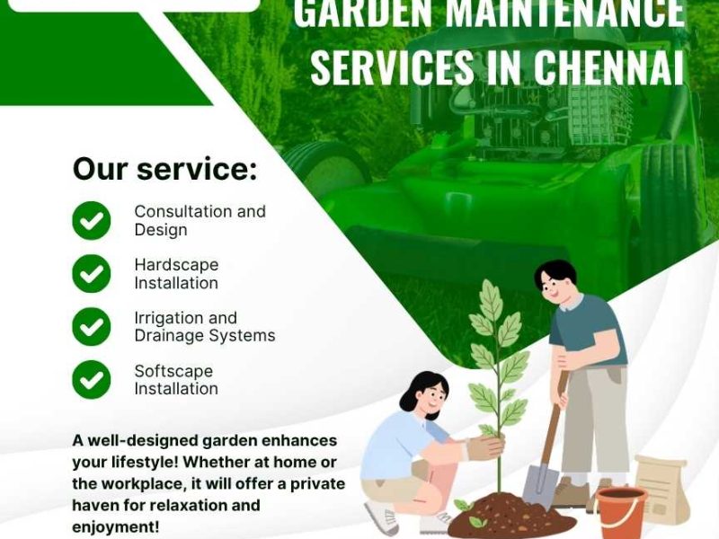 Garden Maintenance Services in Chennai