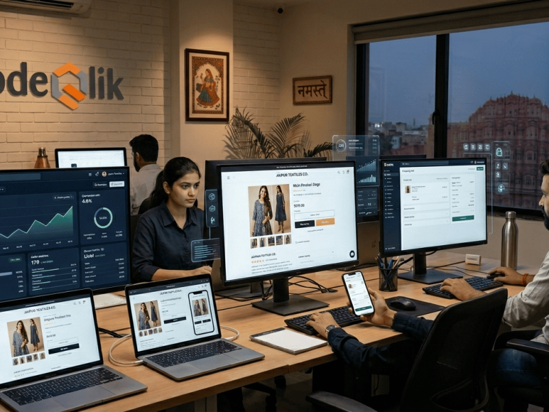 Shopify Website Development Company in Jaipur — CodeQlik IT Solutions