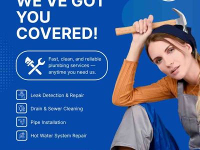 GOT A LEAK? WE’VE GOT YOU COVERED