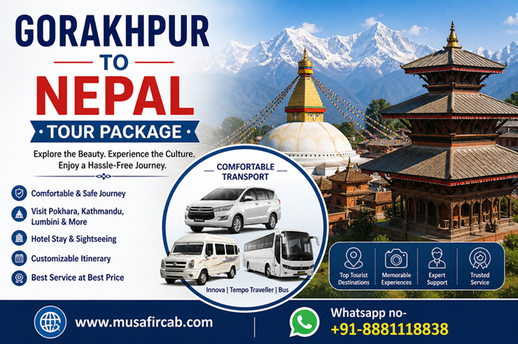 Best offers Gorakhpur to Nepal Tour Package in 2026