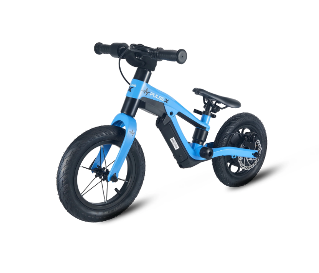 Kids Electric Motorbike Style Balance Bike — PulseX 12 | Ages 2–7