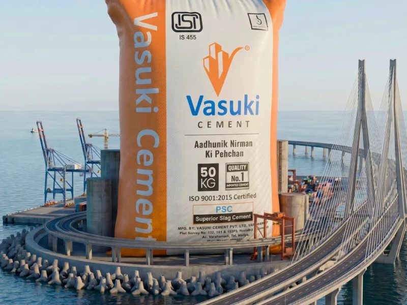Premium Vasuki PSC Cement | High-Strength Slag Cement for Heavy Construction