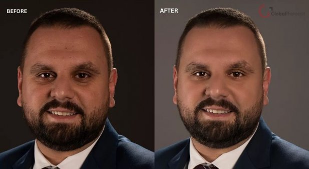 Professional Headshot Retouching for Personal Branding