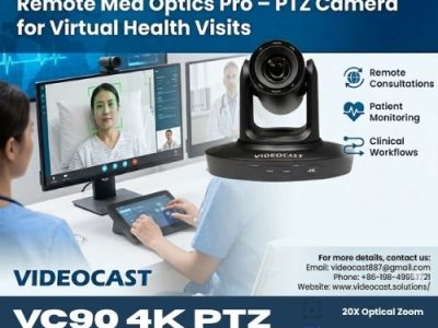Remote Med Optics Pro – PTZ Camera for Virtual Health Visits
