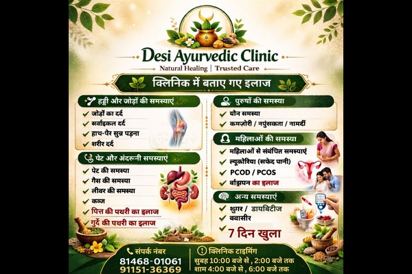 Natural Kidney Stone Ayurvedic Treatment in Zirakpur Clinic