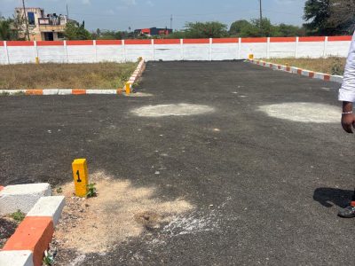 >  Dtcp approved plots for sale at Aranvoyal SARAVANA GARDEN ARANVOYAL